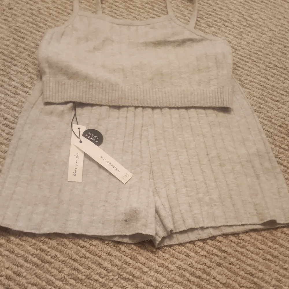 Wilt Heather Gray Lounge Set Size M - Picture 4 of 4